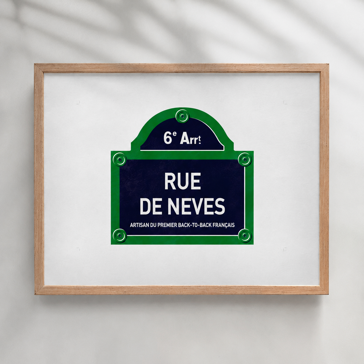 Affiche Rue de Neves